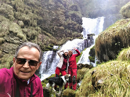 Alle spettacolari Sorgenti dell’Enna da Vedeseta di Val Taleggio l’8 aprile 2019- FOTOGALLERY